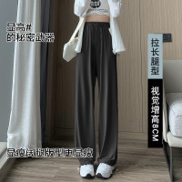 [1.5折价54元]唐狮春夏季休闲防晒裤女黑色裤脚抽绳两穿防晒裤休闲宽松束脚防晒长裤