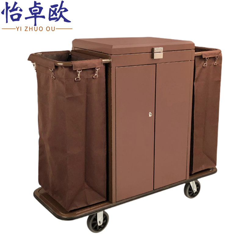怡卓欧布草车带门盖双边个高清大图