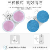 BOBOT MOP8600家用无线电动拖把喷水手持式自动旋转电动拖地机非蒸汽拖把电动清洁机地板打蜡60瓦