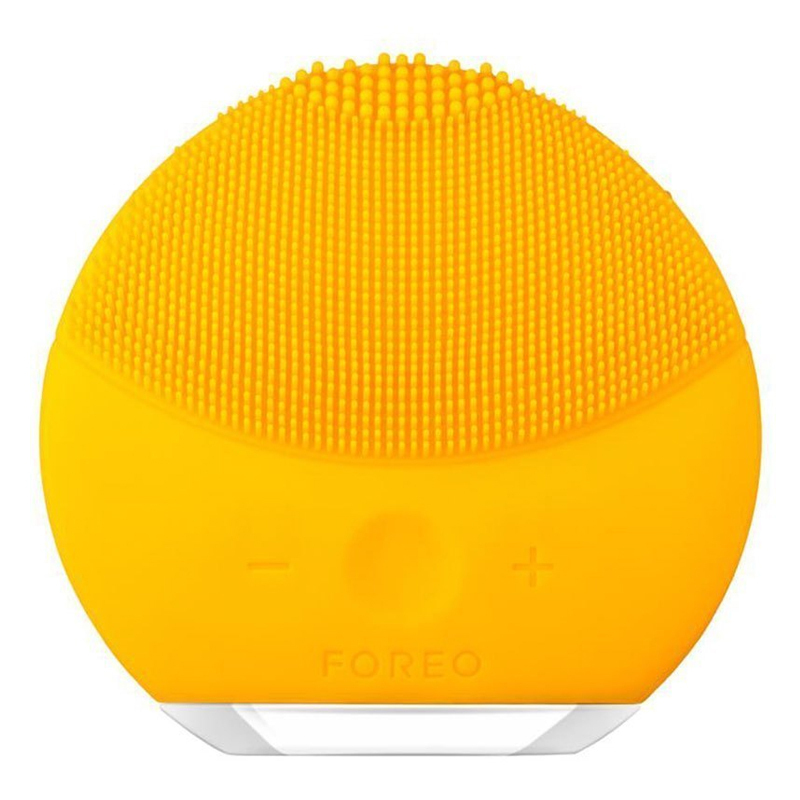 [luna mini 2]斐珞尔(FOREO) 露娜迷你第二代硅胶洁面仪器 向日葵黄 深层清洁 祛痘去闭合