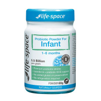 Life Space [Lifespace官方授权] Lifespace 1-6个月新生儿婴儿益生菌粉60g*2瓶