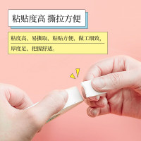 得力(deli)30410 泡沫海绵胶带12卷 12mm*5y海绵胶纸 广告胶粘胶条 双面胶布泡沫胶厚型双面胶条胶纸