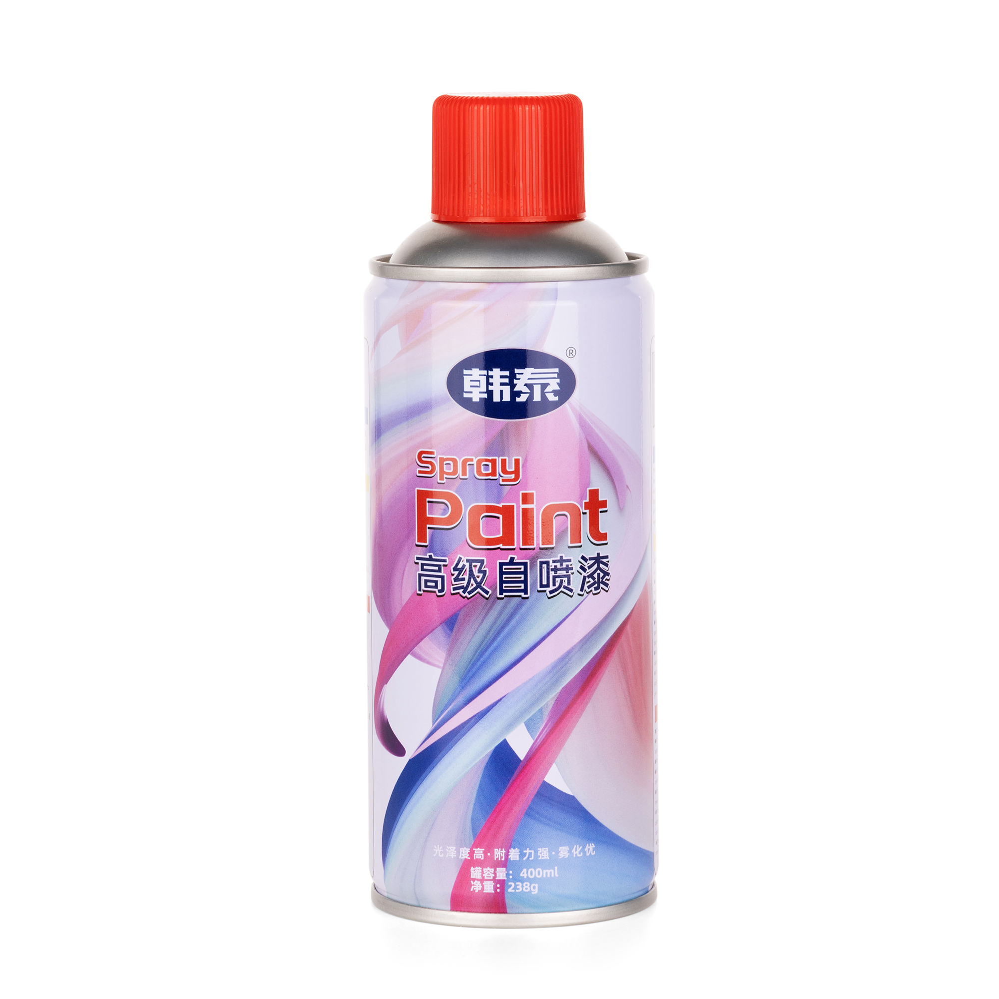 韩泰自喷漆 中蓝/时风蓝400ml/瓶高清大图