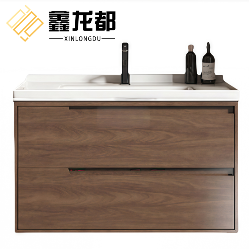 鑫龙都浴室柜洗漱台高清大图