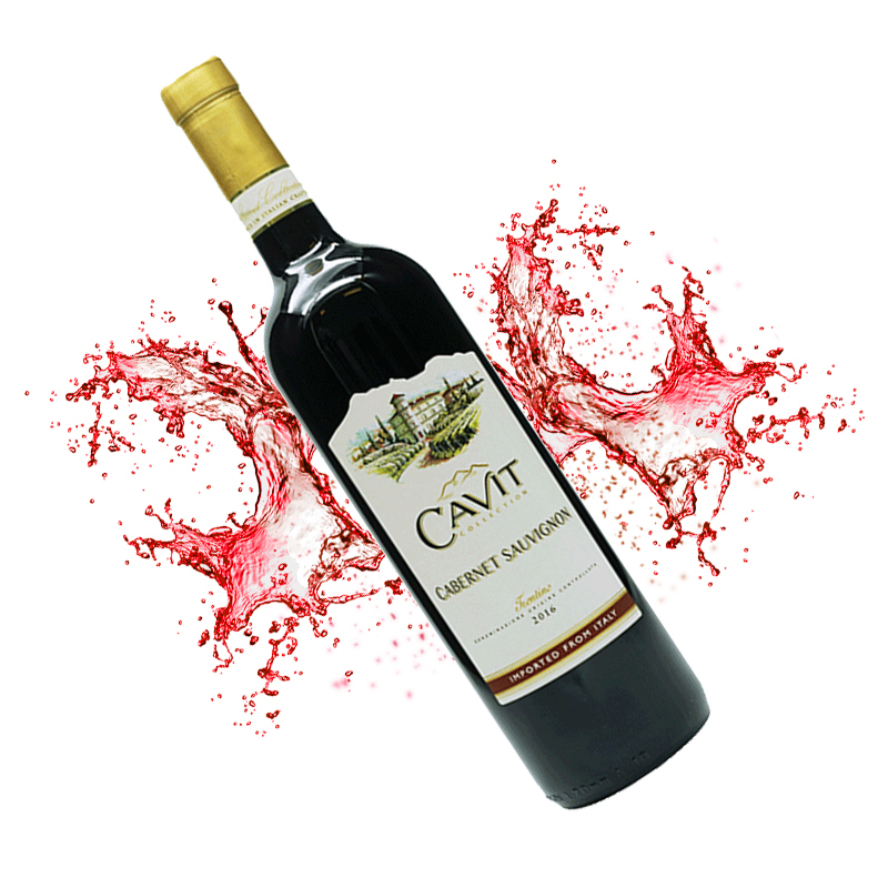 意大利 柯威精选赤霞珠干红葡萄酒750ml 单瓶装高清大图