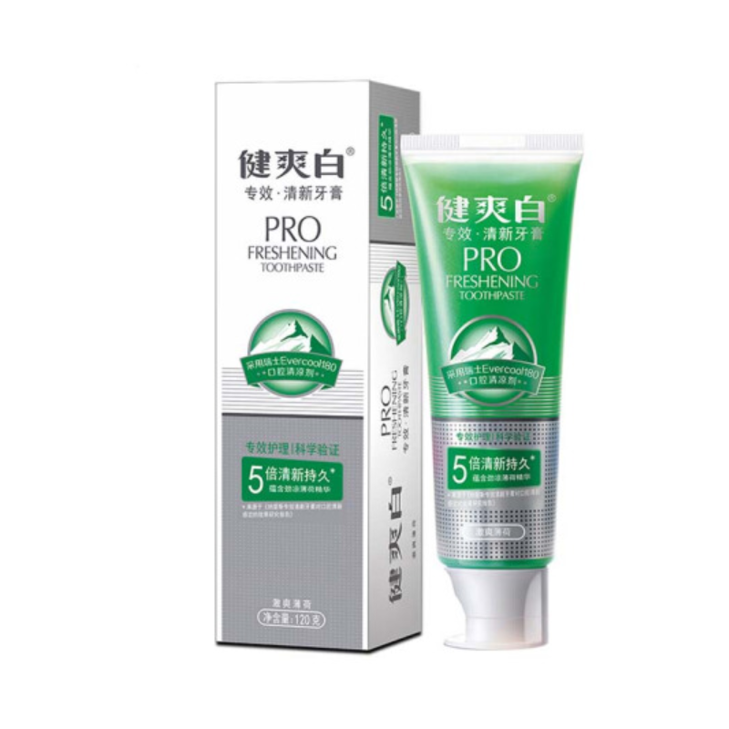 120g健爽白专效清新牙膏