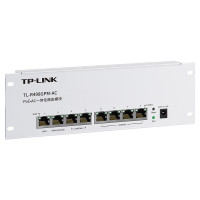 TP-LINK PoE供电·AP管理一体化企业级有线路由器 TL-R498GPM-AC千兆7POE口多WAN口