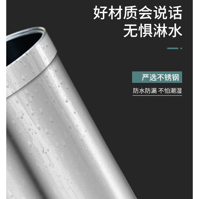 茂稔不锈钢垃圾桶 10L 个高清大图