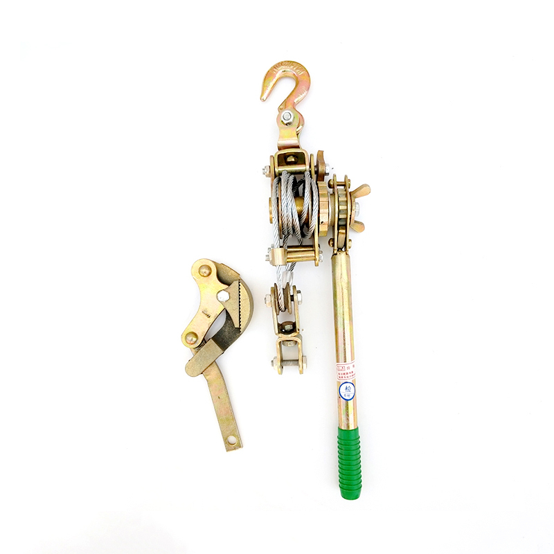 多功能棘轮紧线收紧器双钩拉紧器钢丝绳牵引器电力电工紧线钳2t1套