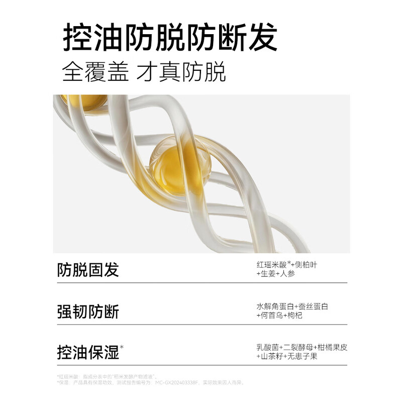 长发小寨固发防脱强韧洗发露A170高清大图