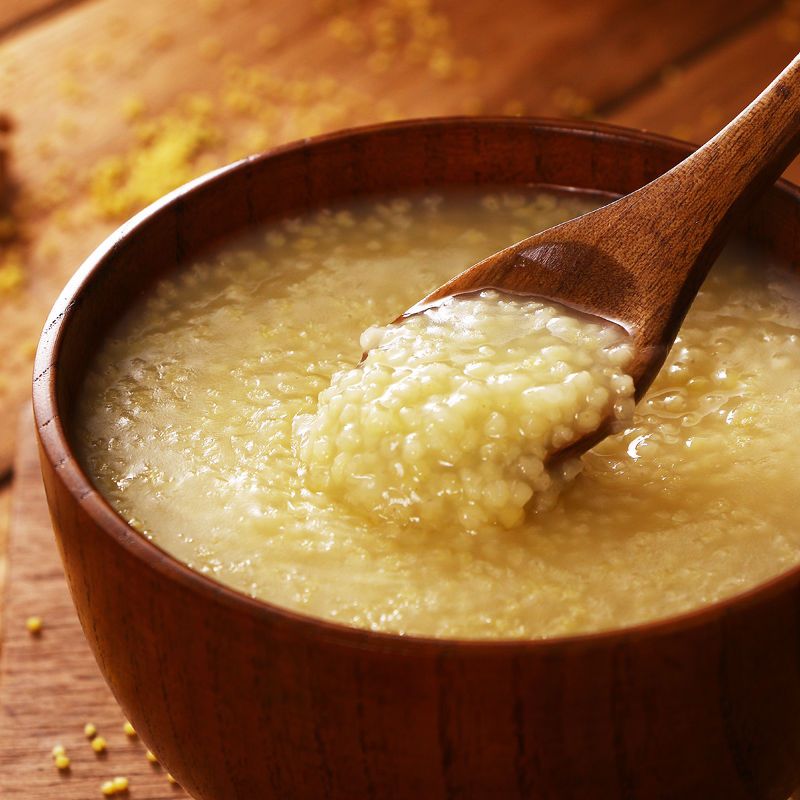 谷小宝有机黄小米杂粮粥有机新米东北朝阳五谷香糯粘稠小米粥有机黄