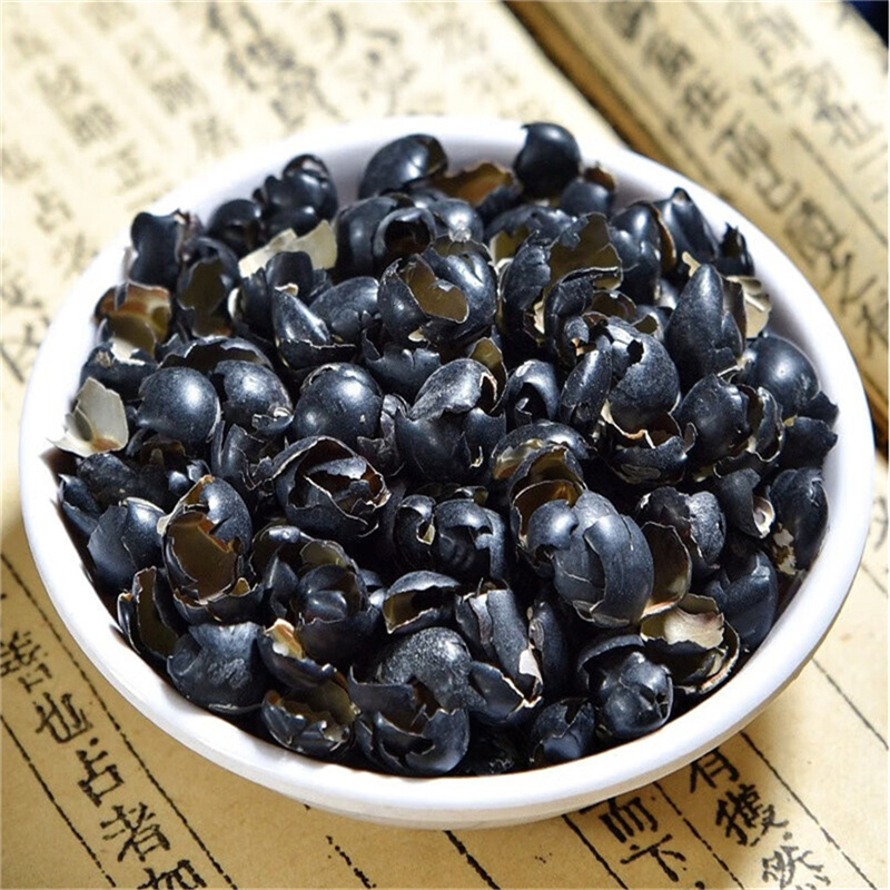 黑豆衣500克黑豆皮 穞豆皮干货黑豆皮绿芯乌豆衣枕头黑豆壳高清大图