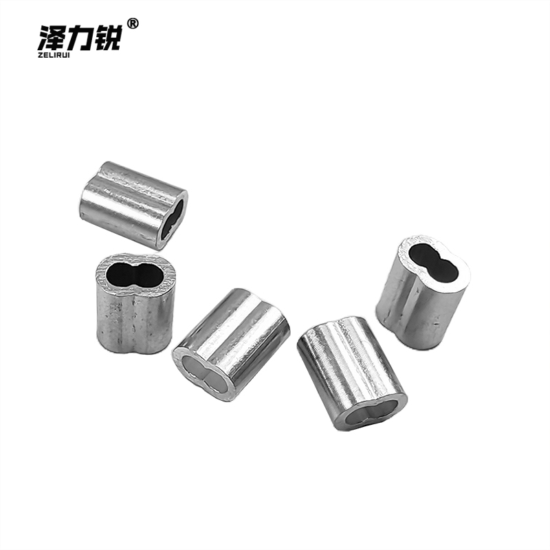 泽力锐 8字双孔铝套 3mm 个高清大图