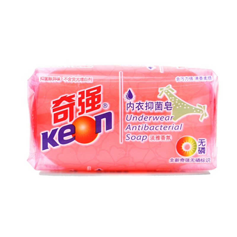 奇强内衣皂杀菌女士除菌内衣裤专用洗衣皂100g*12块透明肥皂