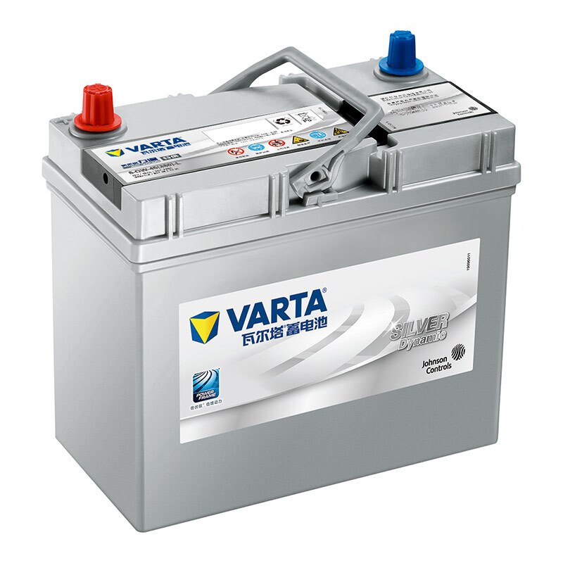 瓦尔塔蓄电池银55b24ls适配本田crv雅阁20crv颐达nv200汽车电瓶以旧换