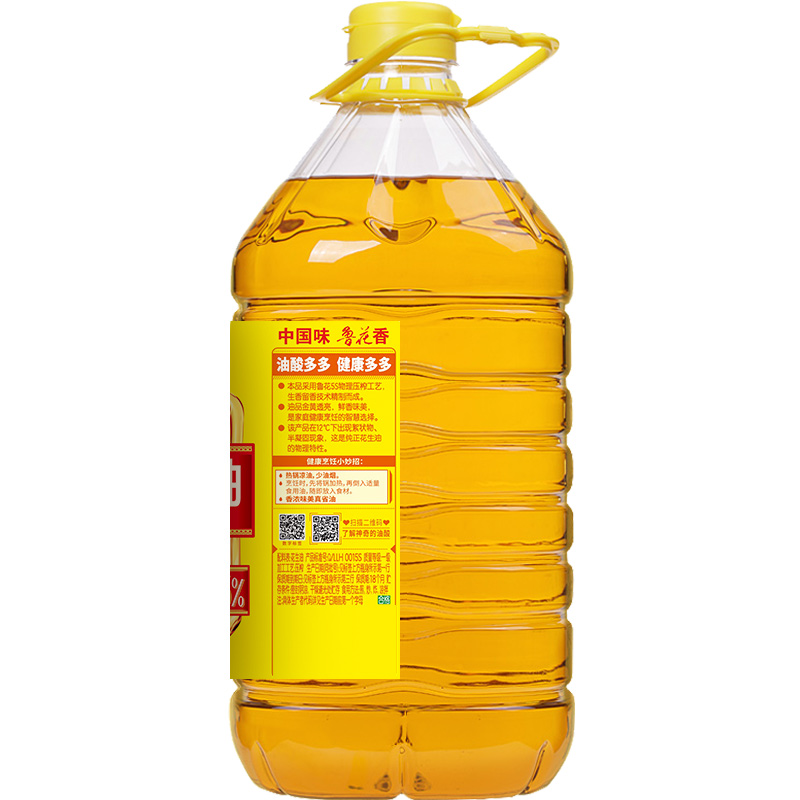 鲁花油酸多多5S压榨浓香花生油5L*2 食用油 粮油 礼品 家用炒菜 植物油 营养健康轻食 送礼佳品 物理压榨 香浓味美高清大图