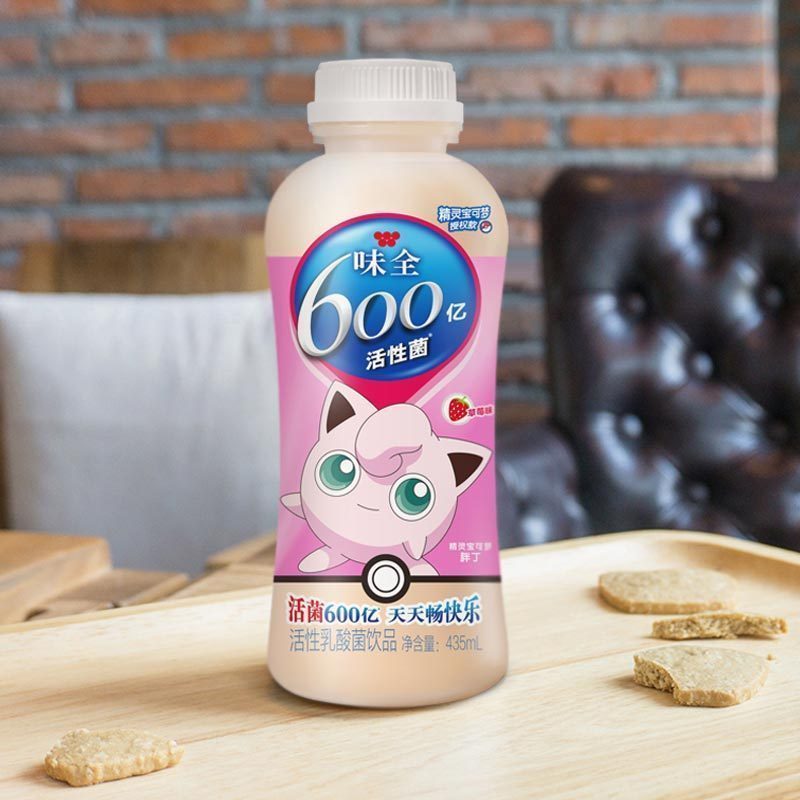 味全 活性乳酸菌乳饮品 草莓 435ml