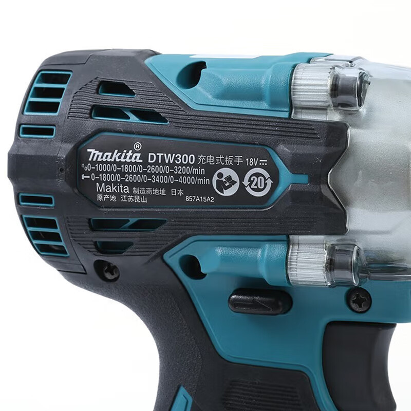 牧田(MAKITA)DTW300Z充电式电动扳手冲击套扳手小风扳风炮机锂电池18V无刷1/2英寸裸机无电池
