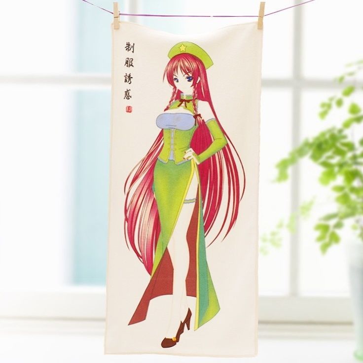 变色毛巾贵妃日本创意真人热水热感可爱礼物魔法吸水网红