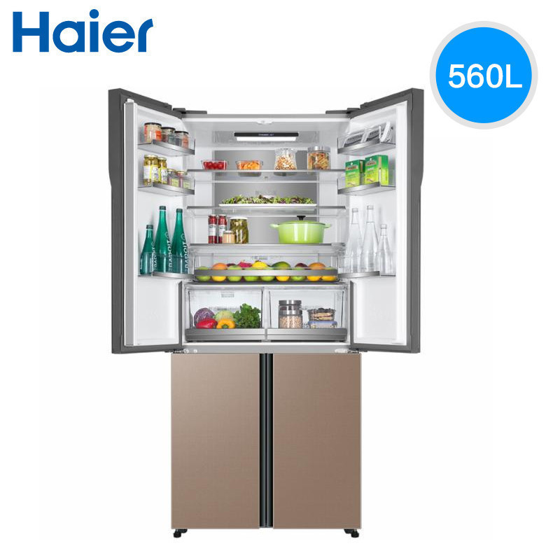 海尔(Haier)BCD-560WDCZ 560升四门冰箱 (台)(金)