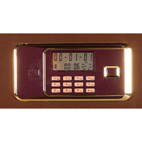 富和美(BNF)MS-BXG003 办公家具 环保喷粉加粗锁栓保险柜(420L*370W*700H) 棕色