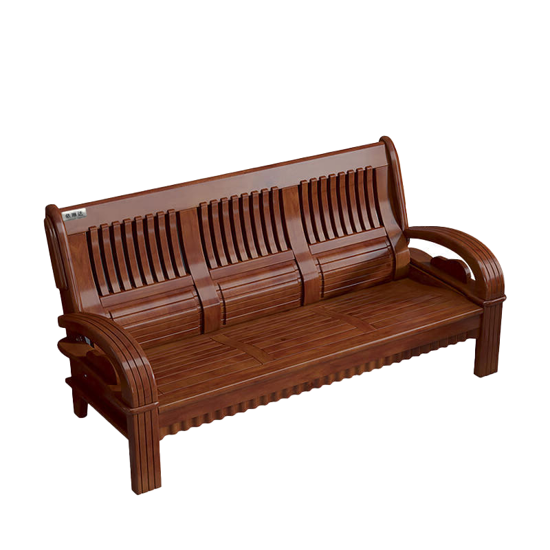 依琳达 实木沙发三人位 LD-S3 张高清大图