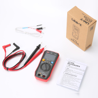 UNI-T优利德UT123家用型数字万用表 全量程防保袖珍多用表 NCV/温度测试