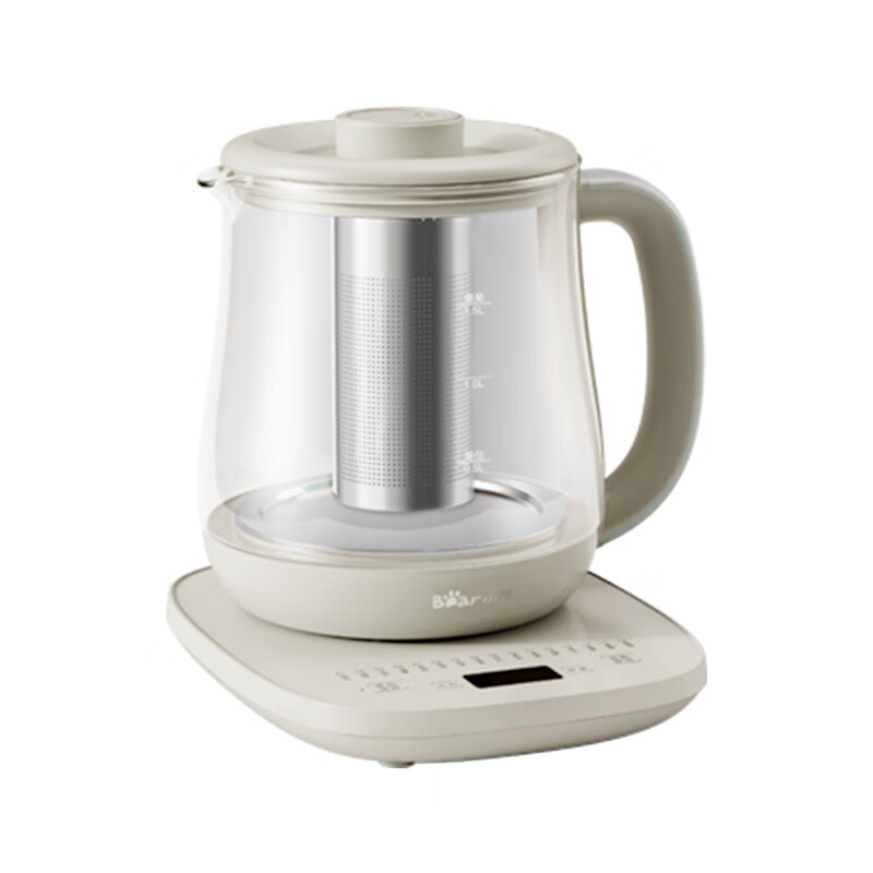 小熊养生壶 YSH-K15G6-P02 米白色 (带滤网 )高清大图