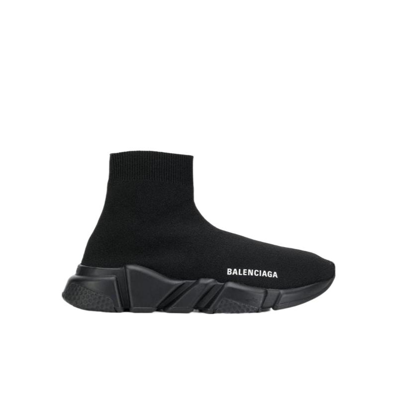 巴黎世家(Balenciaga)Speed针织袜式运动鞋女款透气舒适跑步鞋黑