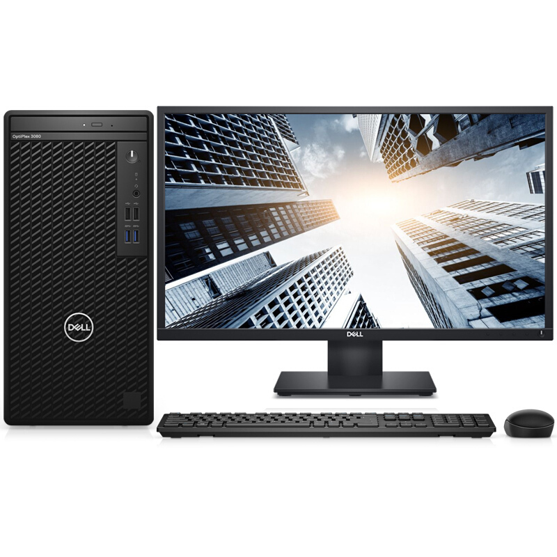 戴尔(DELL)Optiplex 3080 I5-10500 4G 1T 集显 23.8英寸显示器