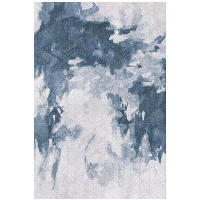 美帮汇地毯客厅卧室厚加厚满铺房间地毯茶几毯免洗家用地垫床边毯轻奢风 莱茵河畔 100cm×160cm