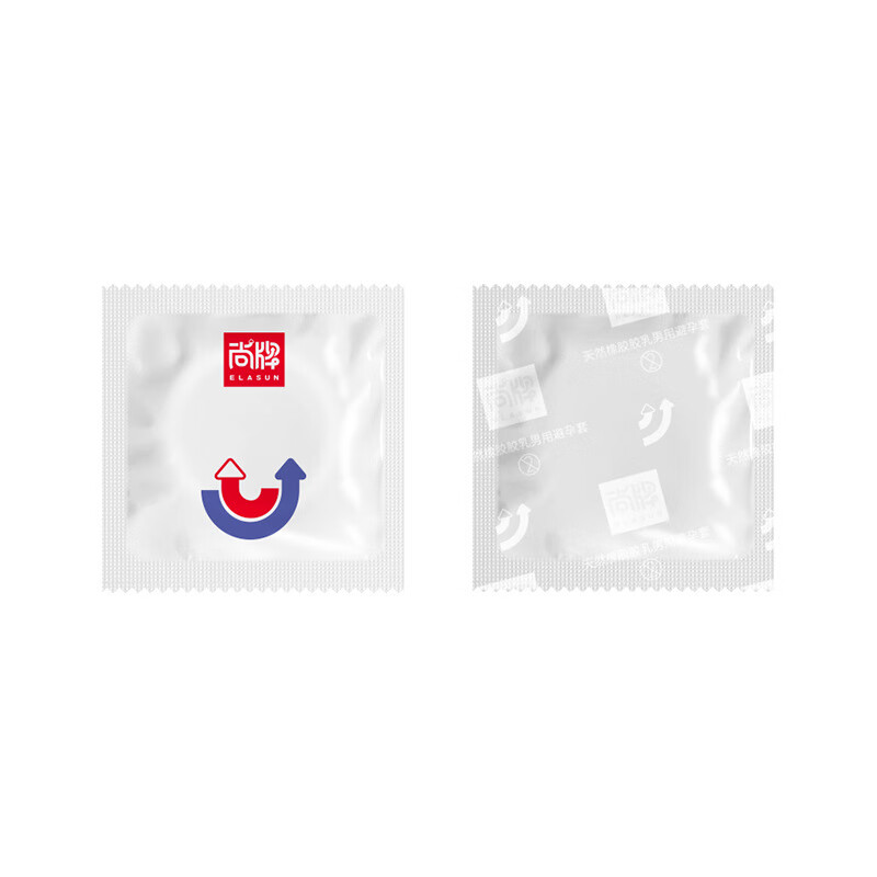 尚牌001冰感避孕套10只男用小号超薄紧绷安全套薄荷味冰爽凉感保险套紧致小尺寸套套情趣快感byt高清大图