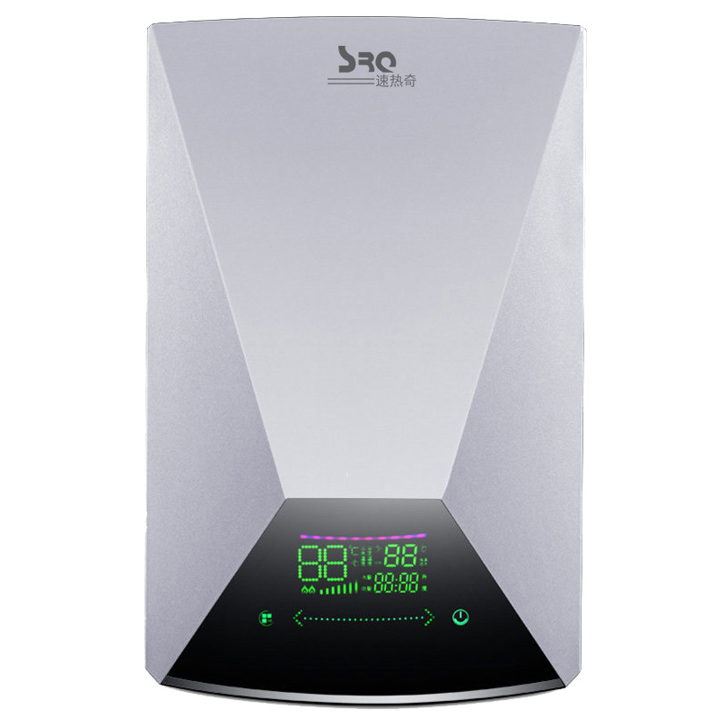 速热奇SRQ-9013即热式热水器电家用小型即热立式淋浴洗澡节能快速-星空灰