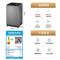 小天鹅(LittleSwan)波轮洗衣机全自动 10KG大容量波轮 健康除螨洗 免清洗 不锈钢内桶TB100VC123B