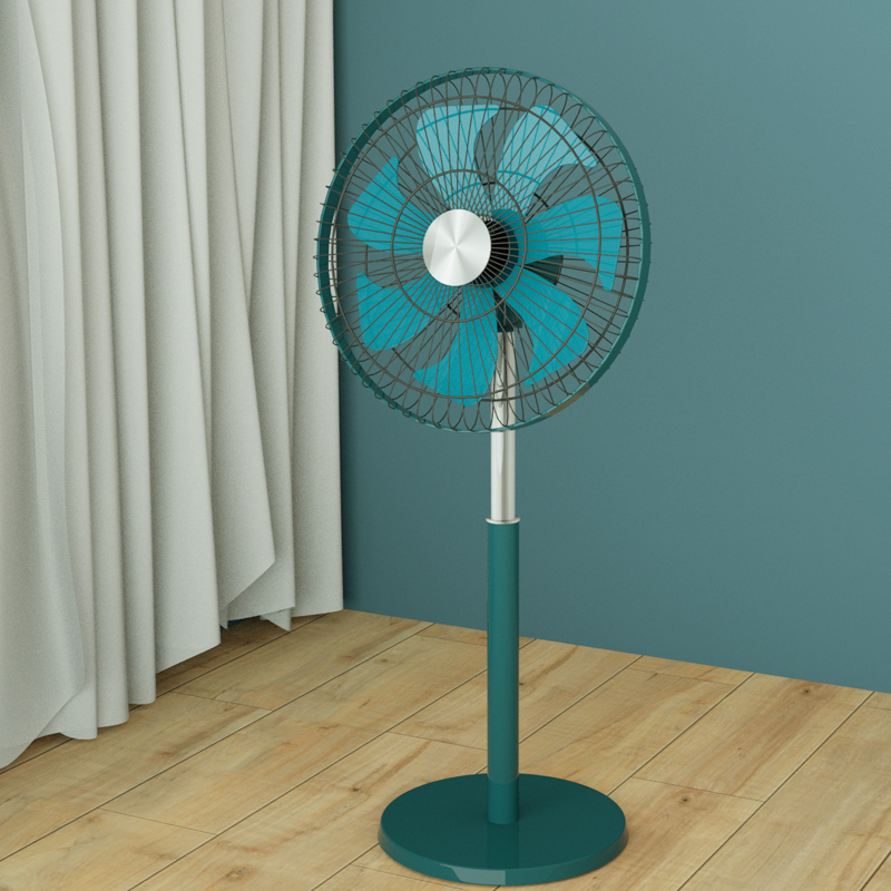 雅乐思电风扇fs45-h818 18寸 翠绿色七叶 26叠纯铜双滚珠轴承电机