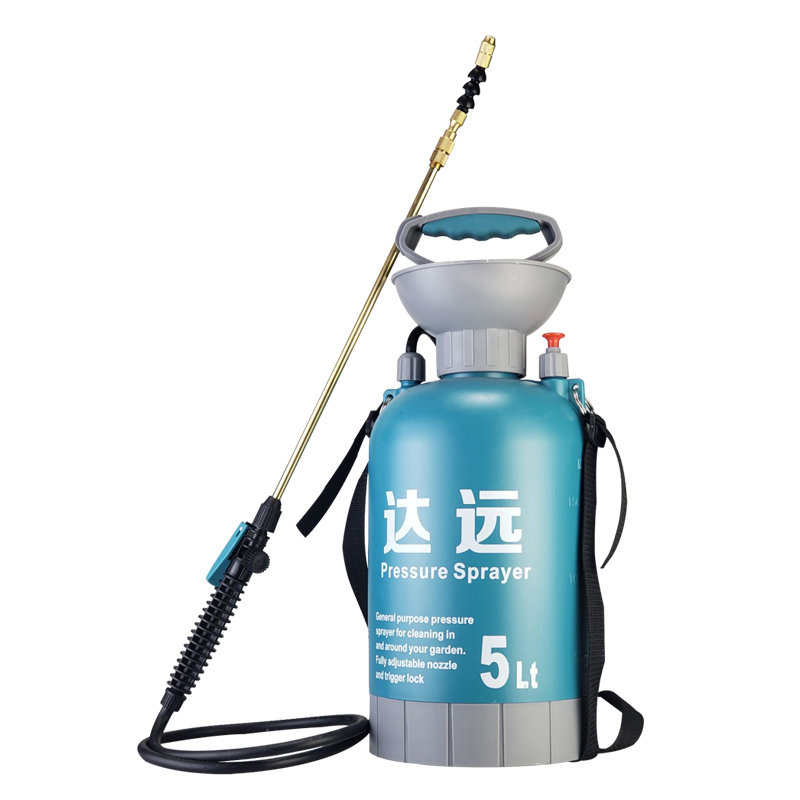 美帮汇气压式浇花喷壶 手动家用液高压喷雾瓶 小型压力喷雾高清大图