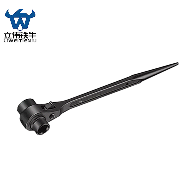 立伟铁牛尖尾棘轮扳手34×36mm/把高清大图