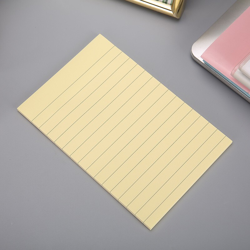 晨光4X6自粘便条纸40(横线)YS-68 40页/包高清大图