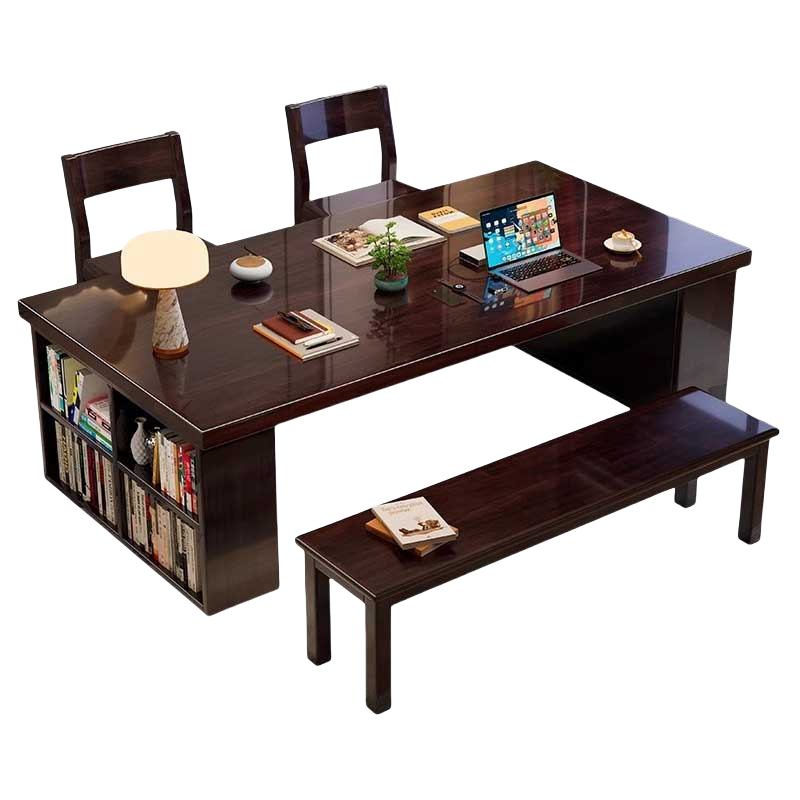 铭 思达 实木 长条桌高清大图