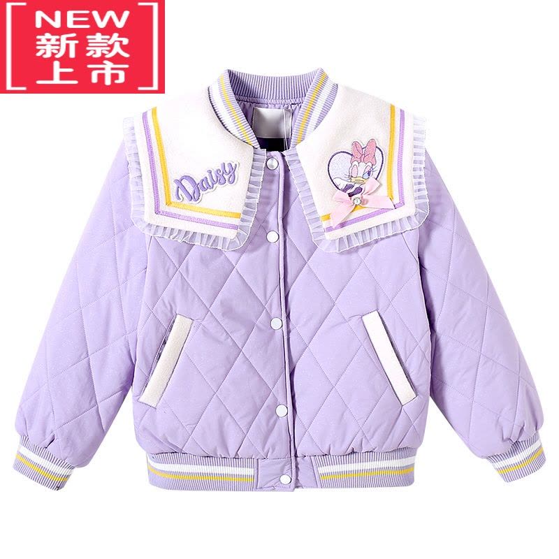 可莉允女童外套秋冬款2022新款洋气儿童棉服冬季加厚童装女孩大童装棉袄图片