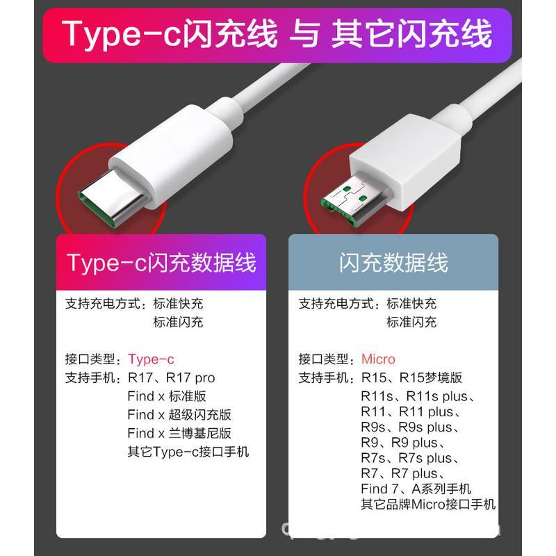 特价OPPOFind X Reno K3 R17充电器原装套装原厂适配器原配数据线 1米闪充线 OPPO[R17/Ren