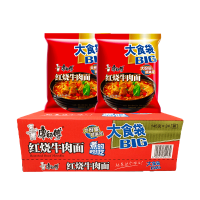 康师傅方便面大食代BIG红烧牛肉面袋装泡面24包24小时内发货