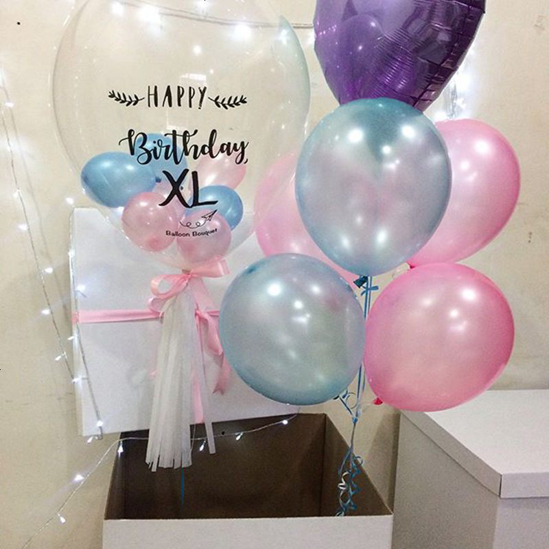 创意惊喜盒子气球生日求婚神器爆炸盒子告白气球浪漫礼品抖音