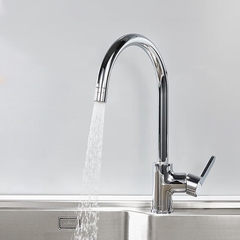 九牧jomoo卫浴厨房水龙头家用洗菜盆龙头冷热水槽碗池洗手盆3336