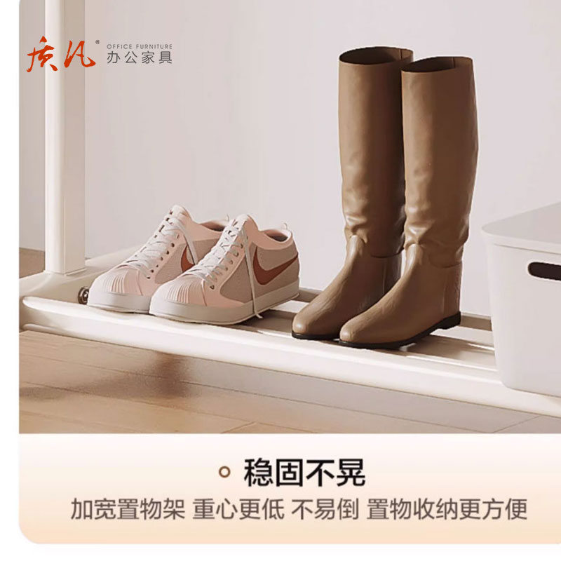 质凡衣架落地卧室阳台单杆晾衣架室内家用可移动衣帽架房间衣服挂衣架高清大图