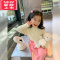 可莉允女童毛衣冬装2022新款保暖儿童宝宝针织衫套头上衣洋气打底衫秋冬