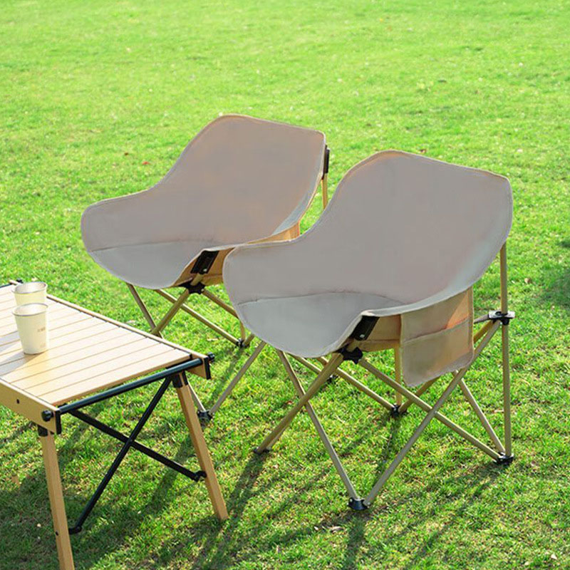 先围 月亮椅 卡其45*45*66cm 把高清大图