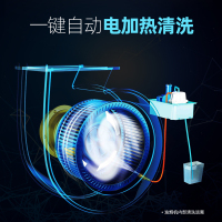 大臣（DACHEN）集成灶900A15 一体灶蒸箱款 家用环保大吸力集油烟机+灶具+顶部恒温置物台+蒸箱+烤箱，五合一
