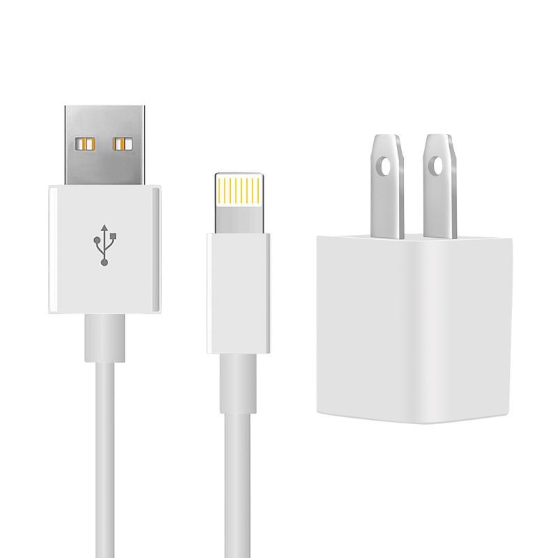 套装苹果充电器头数据线手机usb插头安卓typec通用苹果版套装充电头