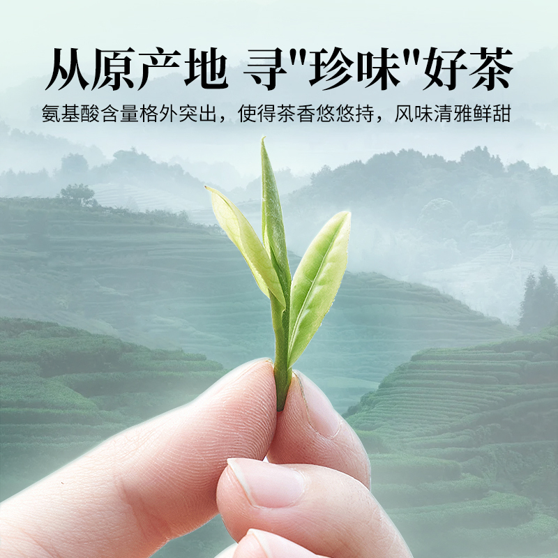 狮峰牌2025新茶明前特级珍鲜白茶茶叶正宗珍稀绿茶春茶散装100g